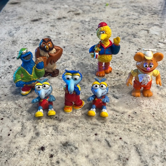 Vintage Sesame Street, Muppets, and Owl Figures - Picture 1 of 11